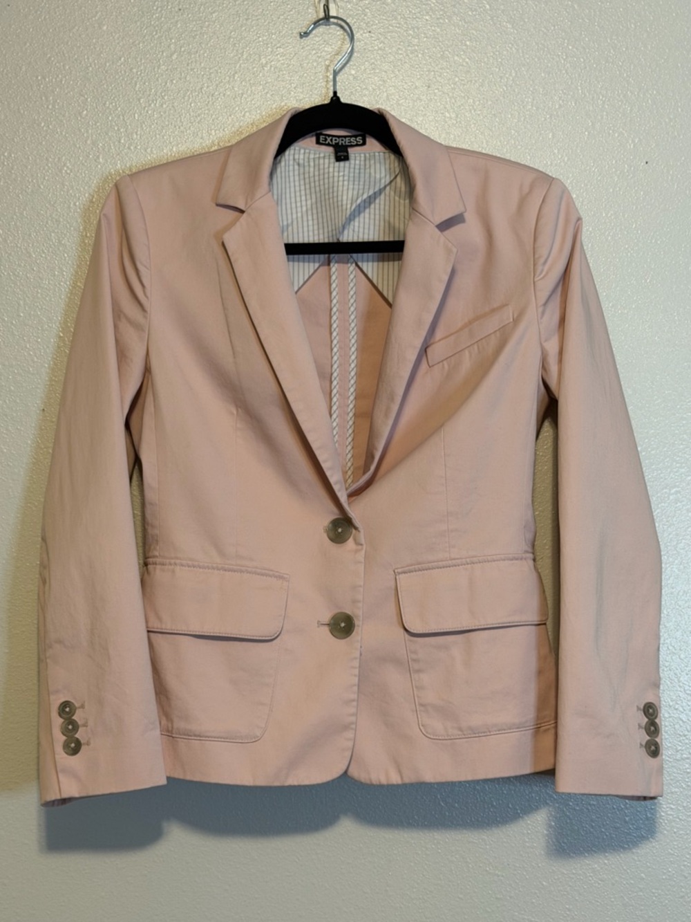 Express Women's Light Pink Blazer